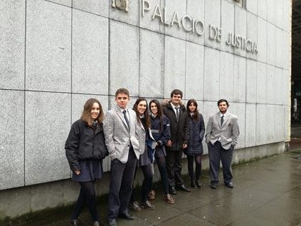Visita a los juzgados de Oviedo de 1º y 2º de Bachiller.