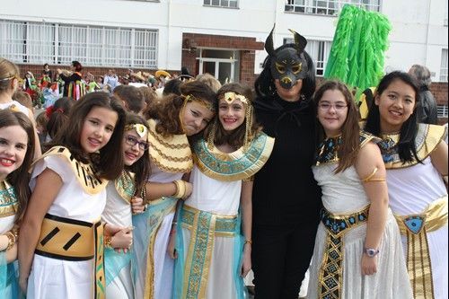 Carnaval en el colegio Palacio de Granda