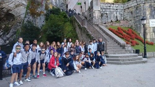 Colegio Palacio de Granda visita Covadonga (Asturias)