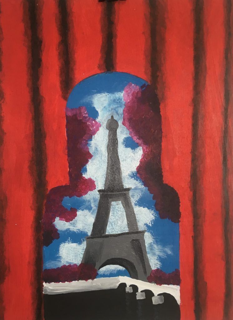 Magritte: Contorno, silueta y dintorno.